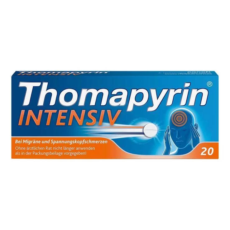 Thomapyrin INTENSIV Tabletten · 20 St · PZN 00624605