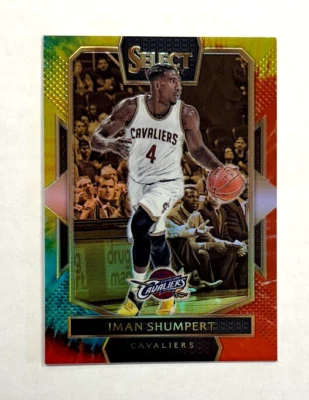 Iman Shumpert 2016-17 Panini Select #245 Tie-Dye Prizm 21/25 Cavaliers Foto 1 de 3