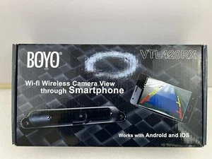Boyo VTL420RX - WI-FI Wireless Bar-Typ Nummernschild Rückfahrkamera - Bild 1 von 5