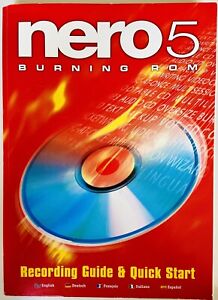 Nero 5 Burning ROM Brennprogramm Nur Handbuch