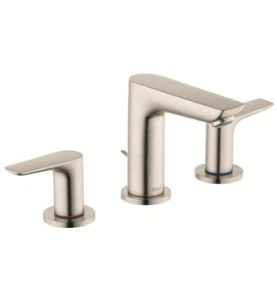 Hansgrohe 71733821 Talis E 5" Double Handle Bathroom Faucet in Brushed Nickel - Picture 1 of 1