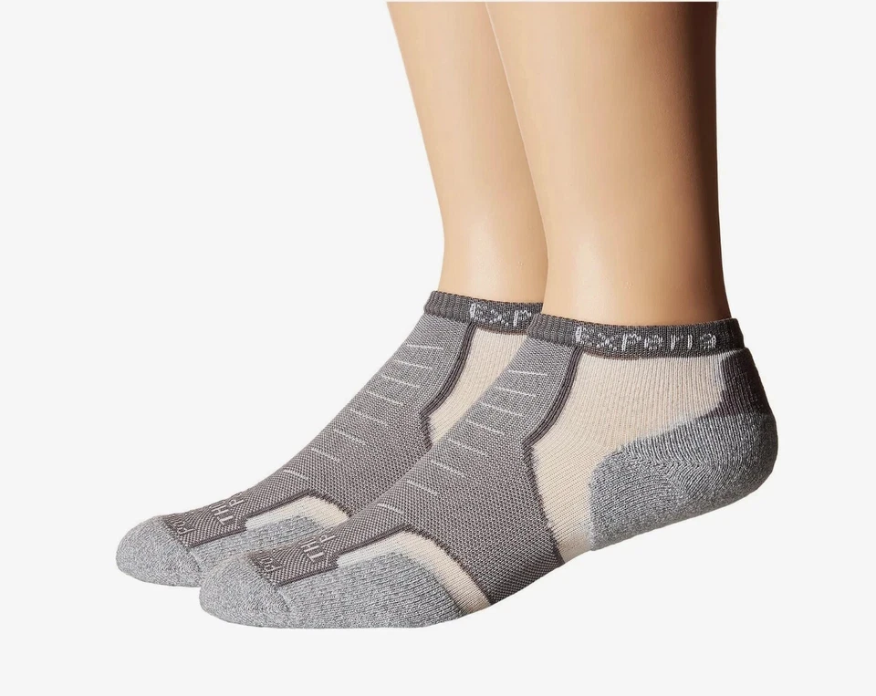 Thorlos Experia L111717 Mens Grey Low Cut Socks Size Medium - Image 1 of 1