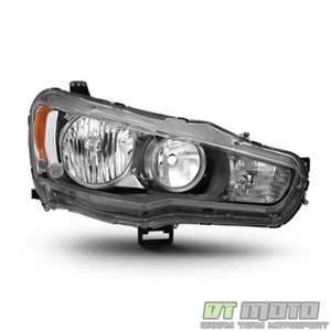 2008-2017 Mitsubishi Lancer EVO X Headlight Headlamp Replacement Passenger Side - Picture 1 of 4