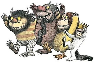 Where The Wild Things Are Iron On Transfer For T-Shirt & Light Color Fabrics #2 - Picture 1 of 4