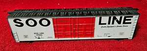 Tyco Double Door Box Car Soo Line Rd# SOO 177543 HO Scale - Picture 1 of 5