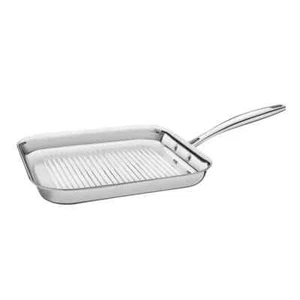 Tramontina Grano Stainless Steel Skillet Grill - Picture 1 of 6