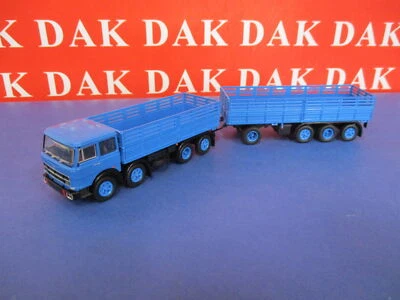 1/87 Modellino Camion Truck Fiat 691 Millepiedi Blue by Brekina - Immagine 1 di 4