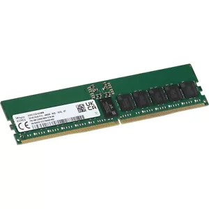Hynix 32GB 2Rx8 DDR5 RDIMM- 4800MT/s (HMCG88AEBRA107N-OSTK) - Picture 1 of 3
