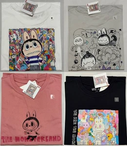 UNIQLO x POP MART UT Grafik T-Shirt THE MONSTERS LABUBU Japan Neu - Bild 1 von 9