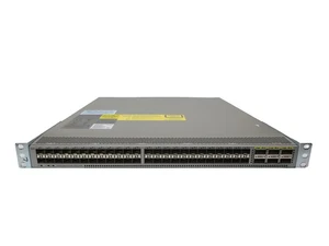 Cisco Switch Nexus N9K-C9372PX 48Ports SFP+ 1/10Gbits 6Ports QSFP+ 40Gb 2x PSU - Afbeelding 1 van 5