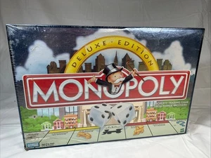Parker Brothers Monopoly Deluxe Edition Sealed 1998 - Picture 1 of 4