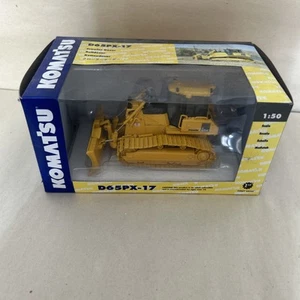 KOMATSU D65PX-17 DOZER W/ HITCH YELLOW 1/50 DIECAST MODEL BY FIRST GEAR 50-3246 - Picture 1 of 6