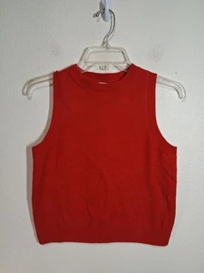 Neu mit Etikett A New Day Pullover Weste weich adrett Winter Business Freizeit rot Größe Small - Bild 1 von 5