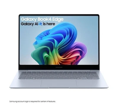 SAMSUNG Galaxy Book4 Edge 14" Laptop 512GB SSD, 16 GB RAM  - Sapphire Blue   - Image 1 of 4