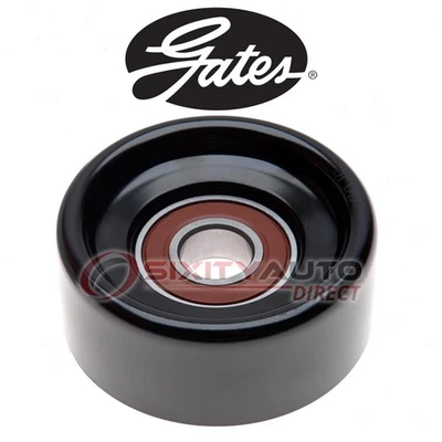 Gates Drive Belt Idler Pulley for 2011-2017 Ford F-350 Super Duty 6.2L V8 - aa - Image 1 of 4