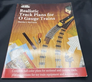 REALISTIC TRACK PLANS FOR O GAUGE MODEL TRAINS BY McGUIRK  INSTRUCTION BOOK - Imagen 1 de 2