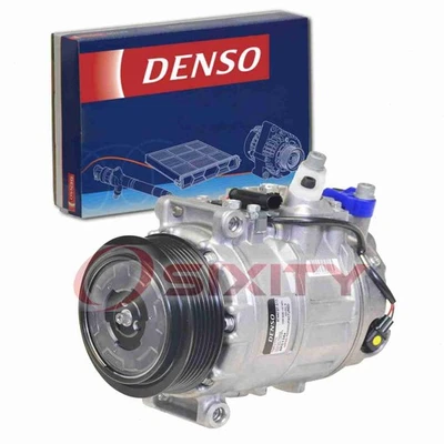 Compresor de aire acondicionado Denso para Mercedes-Benz C240 2001-2003 calefacción aire lq Foto 1 de 4