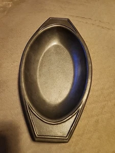 10 Inch Oval Baking Crock Gray - Picture 1 of 7