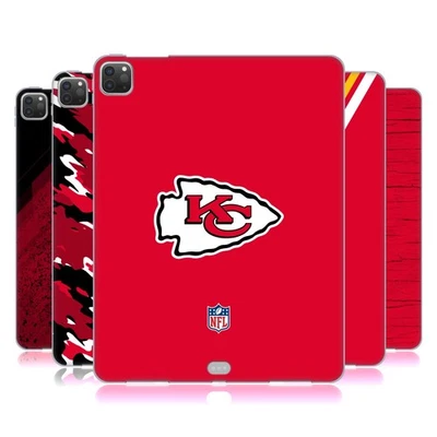 OFFICIAL NFL KANSAS CITY CHIEFS LOGO GEL CASE FOR APPLE SAMSUNG KINDLE - Image 1 of 4