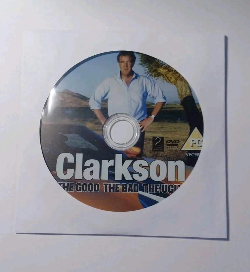 CLARKSON THE GOOD THE BAD THE UGLY DVD NEW DISC ONLY NO CASE JEREMY CLARKSON  - Image 1 of 1