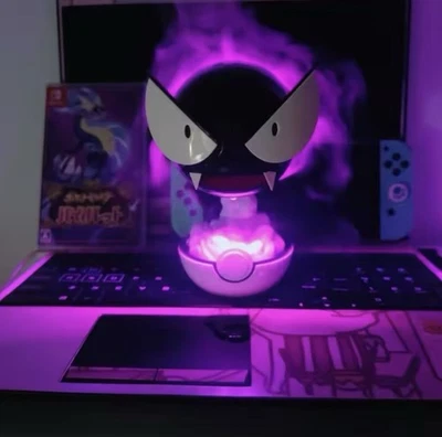 Pokemon Gengar Anime Humidifier and Night Light Air Purifier and Ambient Lamp - Image 1 of 4