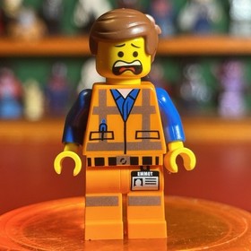 Lego Movie Emmet Minifigure tlm087 New. From Set 70801