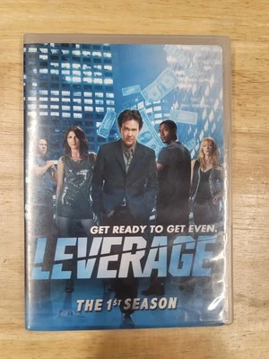 Leverage The First Season DVD 2009 4 disc 13 episodes  Foto 1 de 4