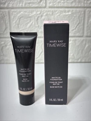 New In Box Mary Kay Timewise Matte 3D Foundation Ivory C 100 Full Size - Image 1 of 4