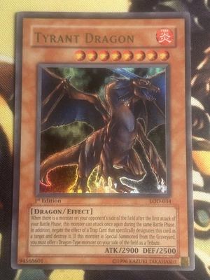Yugioh: Tyrant Dragon - LOD-034 - Ultra Rare - 1st Edition - MP - Image 1 of 4
