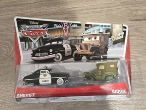 DISNEY PIXAR CARS SHERIFF SARGE RADIATOR SPRINGS 2014 NIB - Picture 1 of 4