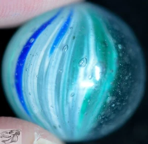 Nice Handmade Shrunken Core, Onionskin Marble, 9/16 in, Near Mint+ Germany, S972 - Picture 1 of 7