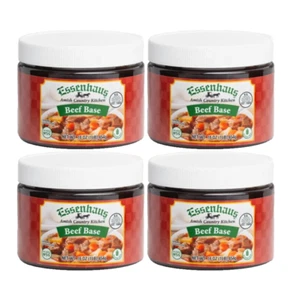 Das Dutchman Essenhaus Rindfleisch Basis 16 Unzen Glas 4er Pack Amish Country Middlebury IN - Bild 1 von 6