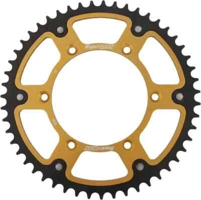 Supersprox Stealth Rear Drive Sprocket Gold 51T Suzuki DRZ400S 00-22 - Image 1 of 4