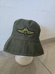 🪖 Authentic IDF Israeli Army Uniform Boonie Hat Paratroopers - Size 60 - A796 - Picture 1 of 6