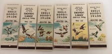 6 Vintage Diamond Matchbook Covers NOYAC & Johns’s Liquor Store Brooklyn NY