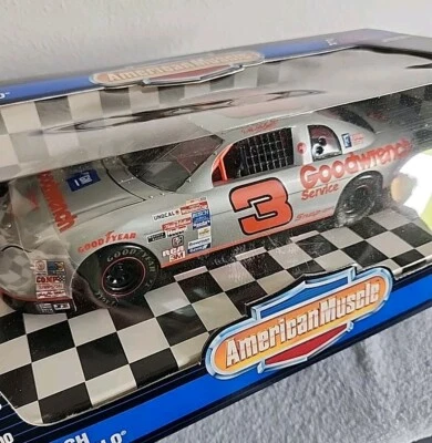 Ertl American Muscle Dale Earnhardt 1995 #3 Silver Select 1/18 Nascar diecast Foto 1 de 4