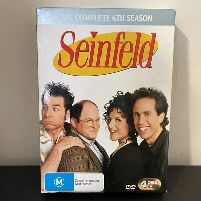 Seinfeld - The Complete 6th Season (DVD 4 disc set)  Region 4 - Image 1 of 4