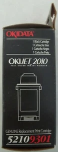 Cartucho de impresión negro de repuesto original Okidata 5210 9301 para Okijet 2010 - Imagen 1 de 1