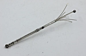 Art Deco Vintage massiv Sterling Silber Rührstab Champagner Cocktail 1935 - Bild 1 von 5