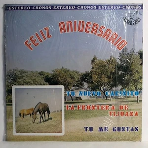 DISCOS CRONOS 1976 Compilation Feliz Aniversario LP Vinyl Record ranchera NM- - Picture 1 of 6