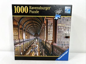 Trinity College Library, Dublin Ravensburger 1000 Jigsaw Puzzle EUC Complete - Picture 1 of 6