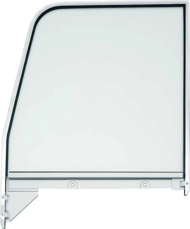 Conjunto de vidrio de puerta transparente LH con marco cromado para camioneta Chevy GMC 1955-1959 Foto 1 de 2