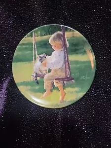 Donald Zolan - The Garden Swing - Miniature Plate  - 1993 - Picture 1 of 3