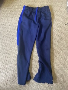 Lands’ End Kids Blue (with Design On Side) Youth Sweatpants Size 7 - Picture 1 of 4