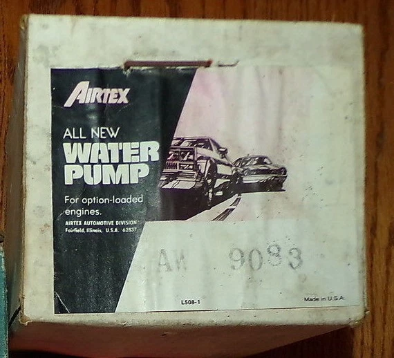 Bomba de agua del motor para Honda Accord Prelude AIRTEX 1985-1989 AW9083; NUEVO EN CAJA Foto 1 de 1