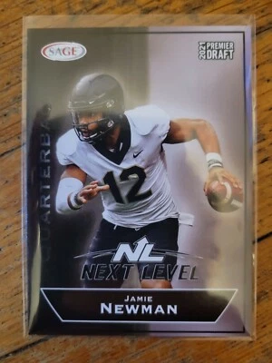2021 Sage Rookie  Jamie Newman rondale Moore Jaelon Darden Jhamon Ausbon 12  - Image 1 of 4