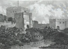 Cumberland Carlise Castle after Greig c1831 antique print