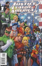 Justice League of America 1A Benes Left NM 2006 Stock Image