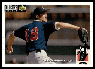 1994 Collector's Choice #129 Hilly Hathaway California Angels - Image 1 of 2