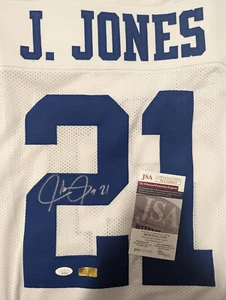 Julius Jones, Dallas Cowboys, Signed Jersey (JSA & Players Ink) - Picture 1 of 2